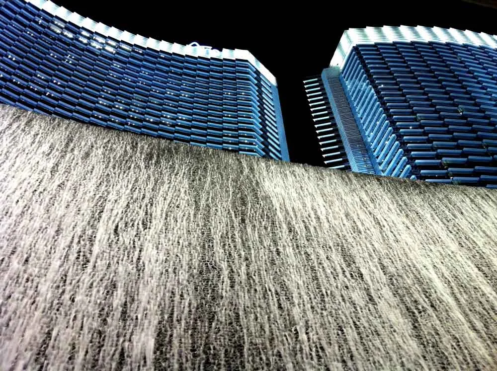 Aria wall-fountain tile