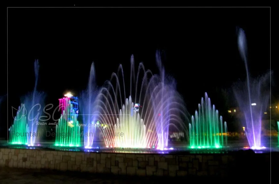 Ready-made mountain-effect fountain package