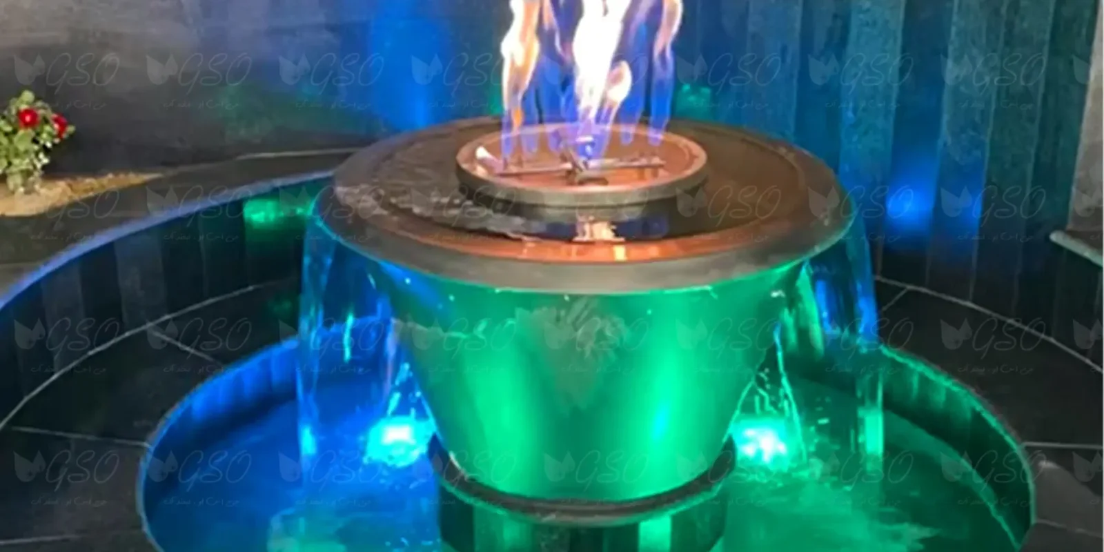 آبنما آب و آتش گرد