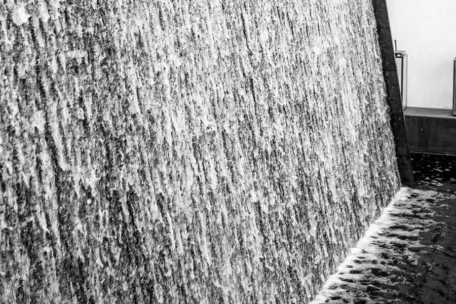 Aria wall-fountain tile