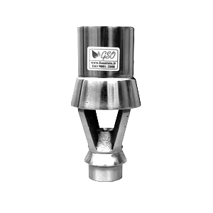 Cascade fountain nozzle