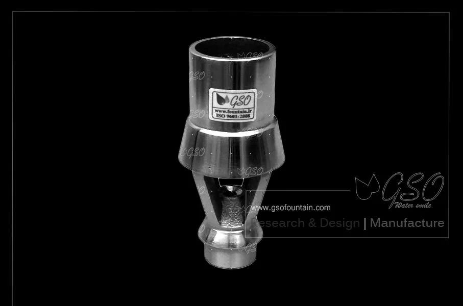 Cascade fountain nozzle