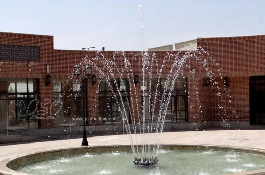 Ready-made M50 flower-effect fountain package