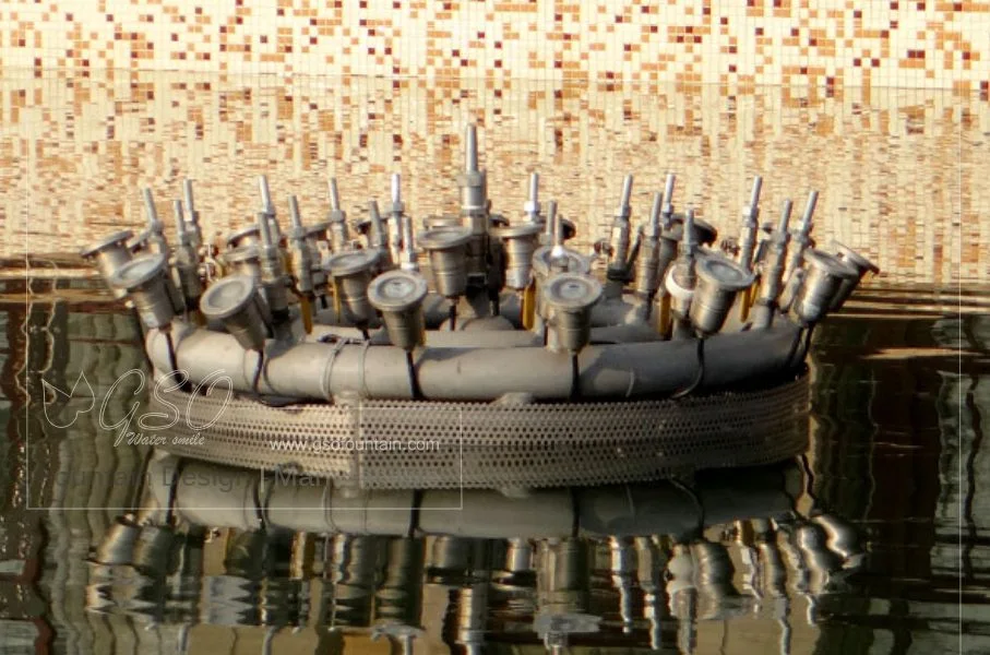 Ready-made M100 flower-effect fountain package
