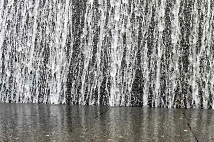 Aria wall-fountain tile