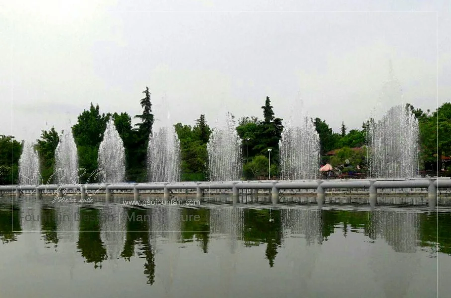 Ready-made mountain-effect fountain package