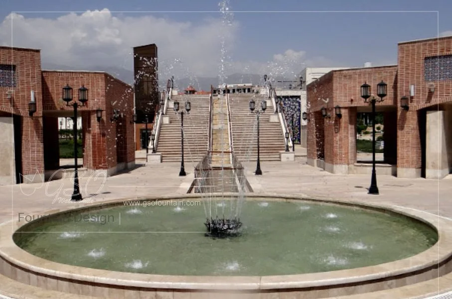 Ready-made M50 flower-effect fountain package