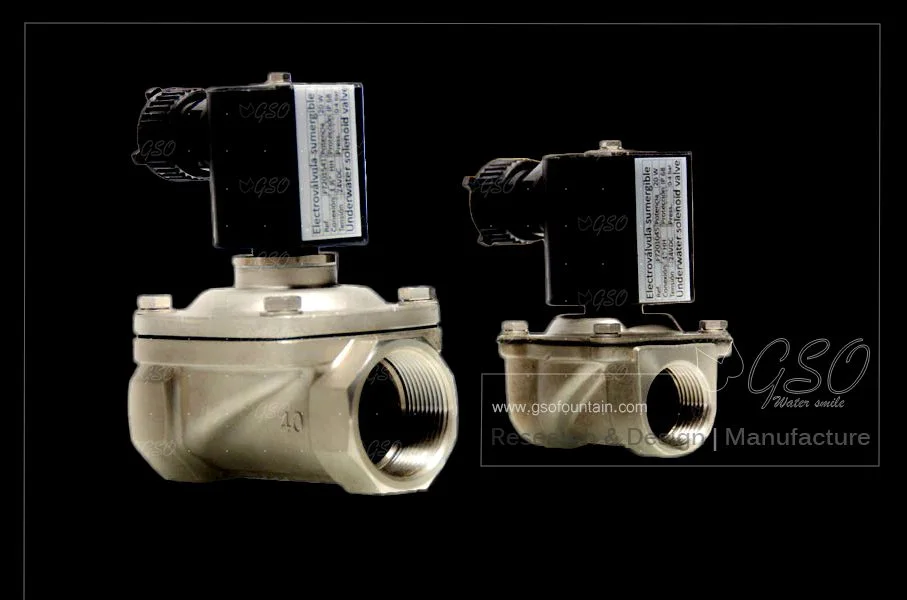 DN50 waterproof fountain solenoid valve