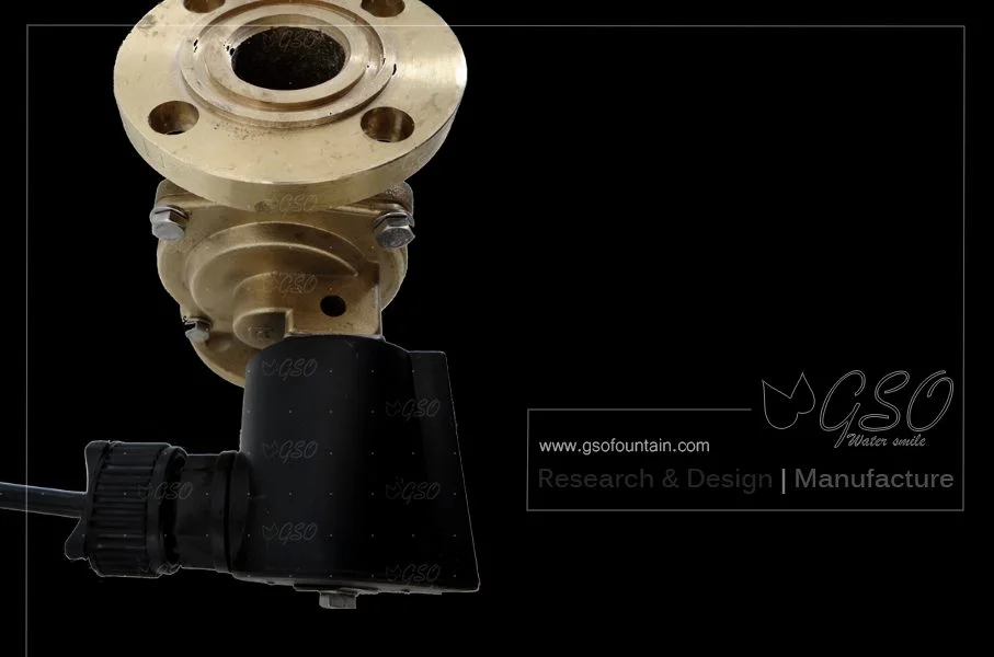 DN32 waterproof fountain solenoid valve