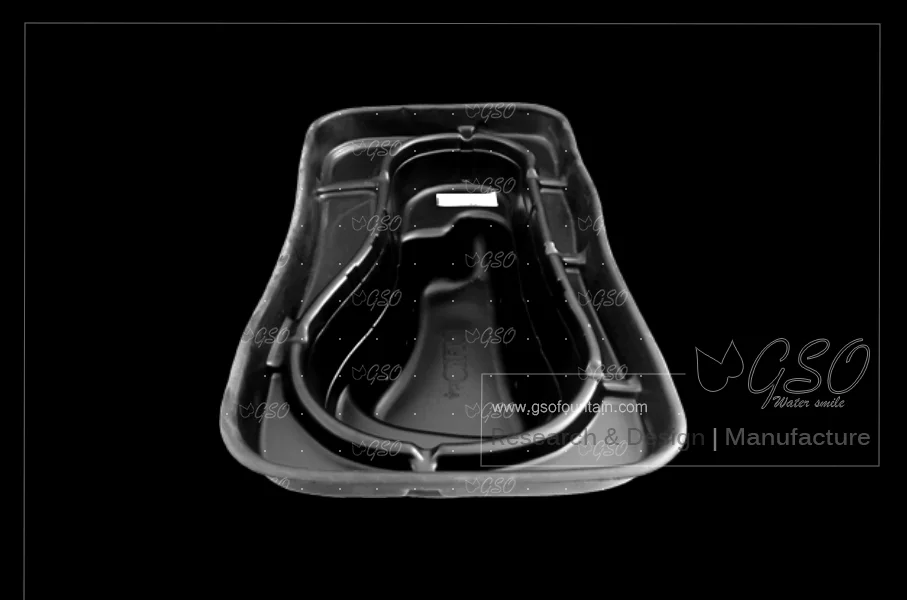 500-litre preformed polyurethane pond