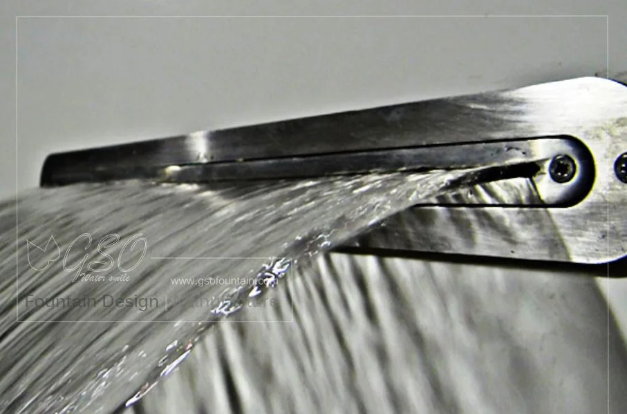 Shooter waterfall nozzle