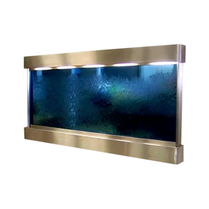 Model 120 glass wall fountain
