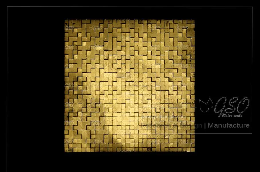 Aria wall-fountain tile