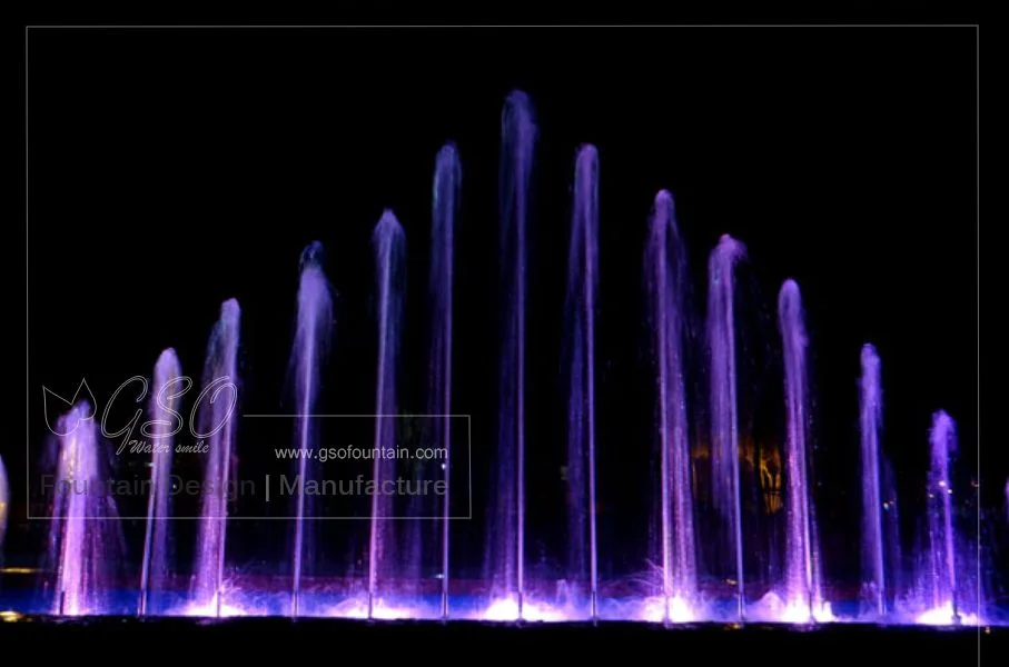 Ready-made mountain-effect fountain package