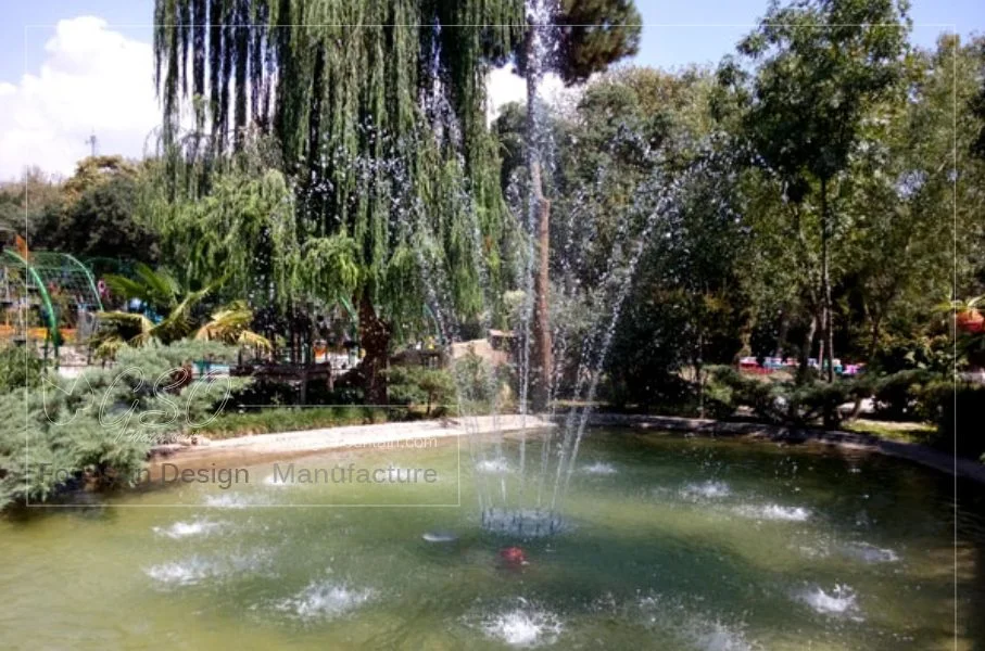 Ready-made M50 flower-effect fountain package